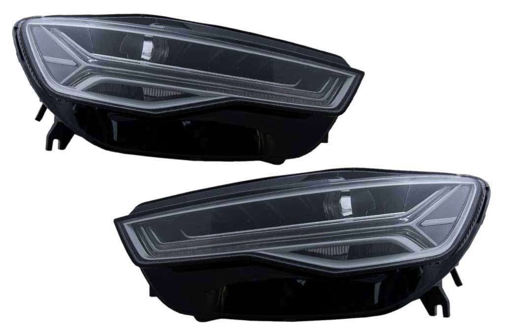 Βλησαρούλης Car Center - Full LED Headlights suitable for Audi A6 4G C7 (2011-2018) Facelift Matrix Design Sequential Dynamic Turning Lights