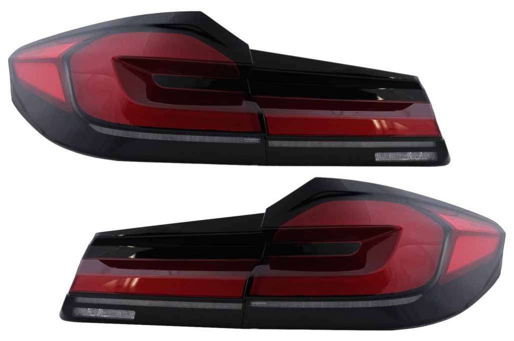 Βλησαρούλης Car Center - Full LED Taillights suitable for BMW 5 Series G30 Sedan (2017-2019) LCI Design with Dynamic Sequential Turning Lights