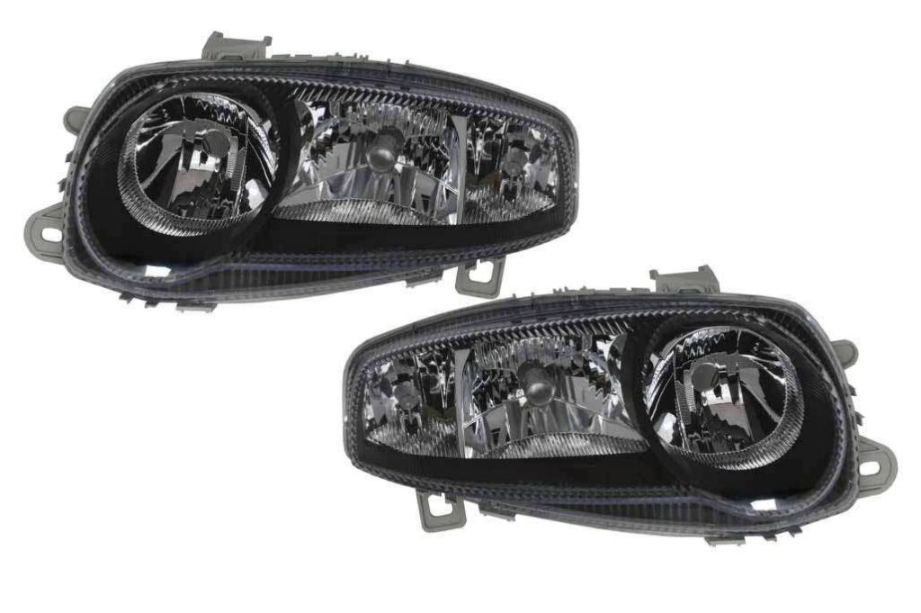 Βλησαρούλης Car Center - Headlights suitable for Alfa Romeo 147 (01.2001-12.2004) Black