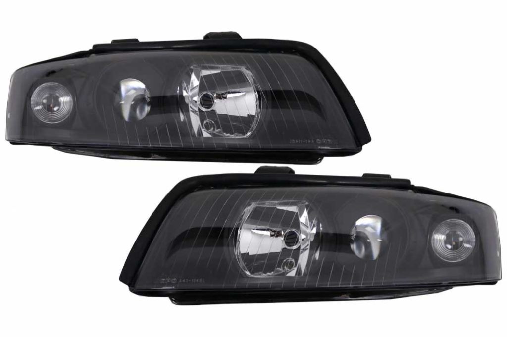 Βλησαρούλης Car Center - Headlights suitable for AUDI A4 B6 (2000-2004) RHD / LHD Black