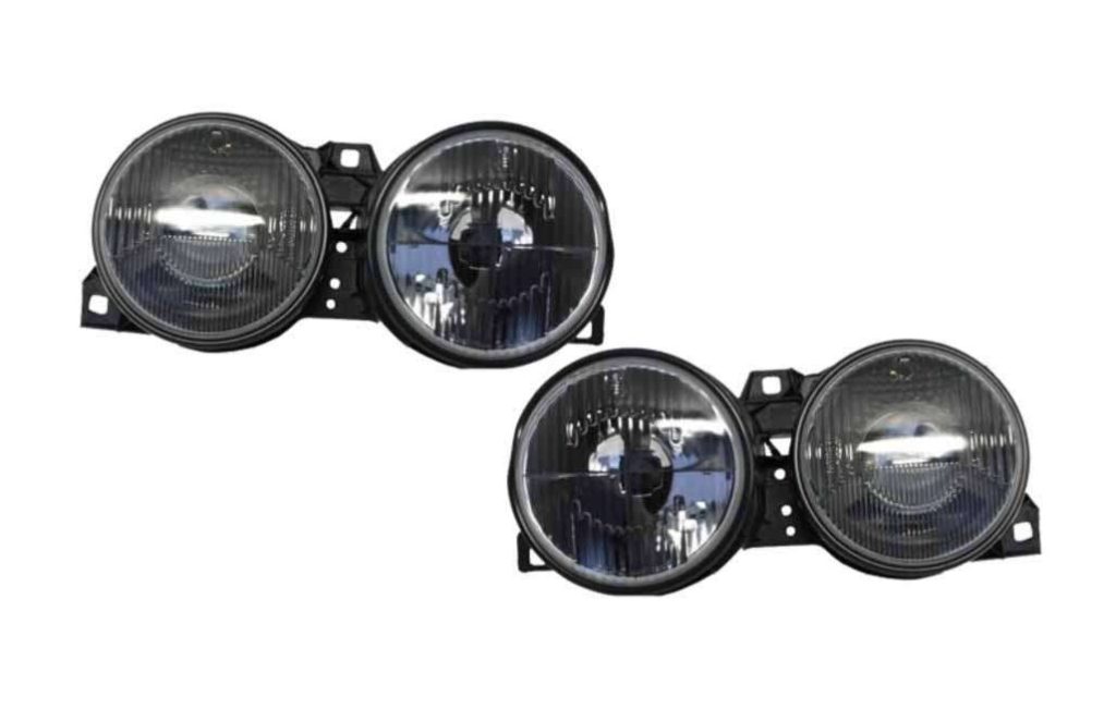 Βλησαρούλης Car Center - Headlights suitable for BMW 3 series E30 (11.1982-06.1994) Black