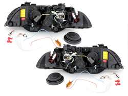 Βλησαρούλης Car Center - headlights suitable for BMW E39 5er 95-00_LED indicator_chrome