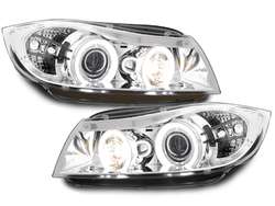 Βλησαρούλης Car Center - headlights suitable for BMW E90/E91 3er_2 CCFL halo rims_chrome