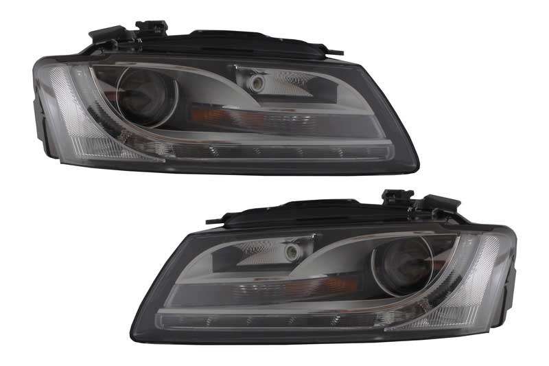 Βλησαρούλης Car Center - Headlights with LED daytime running lights suitable for AUDI A5 07-08