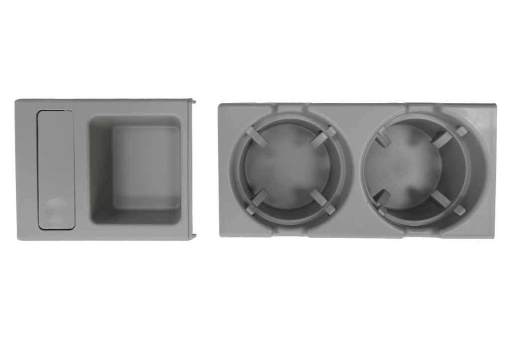 Βλησαρούλης Car Center - Holder Cup and Coin Box suitable for BMW 3 Series E46 (1998-2005) Grey