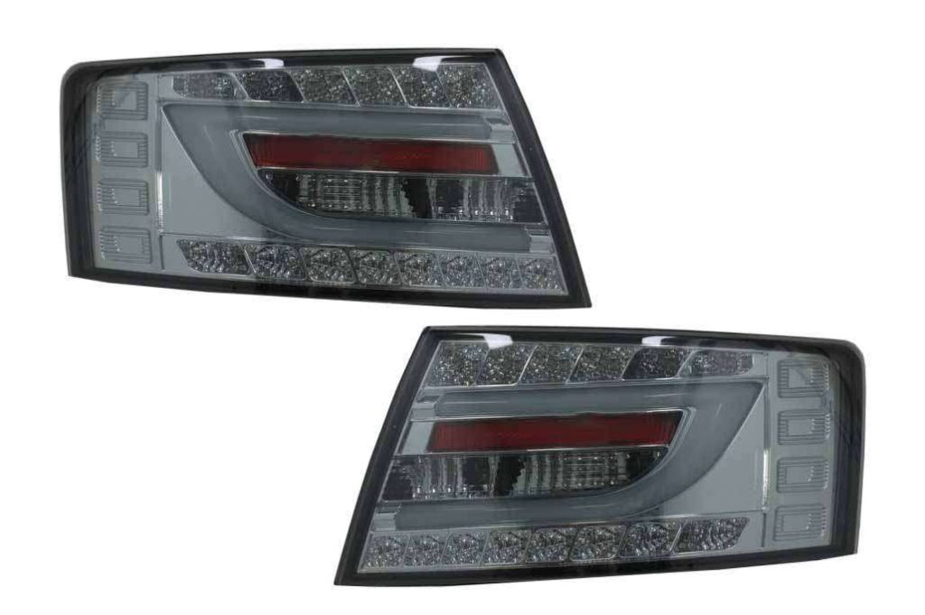Βλησαρούλης Car Center - LED BAR Taillights suitable for Audi A6 C6 4F Sedan (04.2004-2008) 6-PIN Smoke