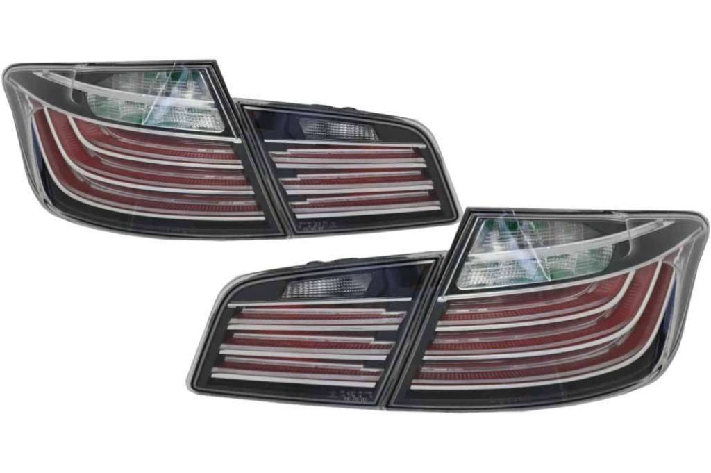 Βλησαρούλης Car Center - LED Taillights M Performance suitable for BMW 5 Series F10 (2011-2017) Black Line LCI Design