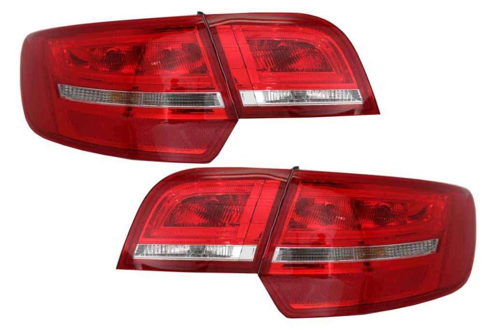 Βλησαρούλης Car Center - LED Taillights suitable for Audi A3 8PA Sportback (2004-2008) Red/Clear