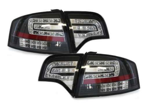 Βλησαρούλης Car Center - LED Taillights suitable for AUDI A4 B7 Sedan (11.2004-03.2008) Black