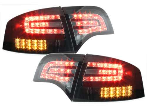 Βλησαρούλης Car Center - LED taillights suitable for AUDI A4 B7 Lim.04-08_LED BLINKER_blk/smoke