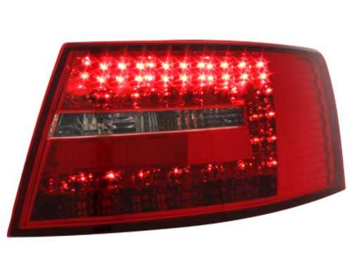 Βλησαρούλης Car Center - LED taillights suitable for AUDI A6 4F Limousine 04-08 _ red/clear