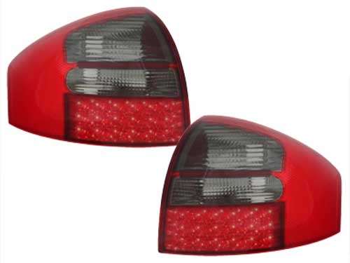 Βλησαρούλης Car Center - LED taillights suitable for AUDI A6 97-04 _ red/crystal