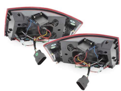 Βλησαρούλης Car Center - LED Taillights suitable for AUDI A6 Limousine 04-08 Red/Smoke