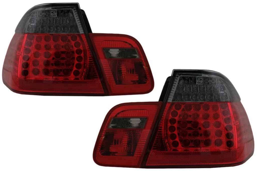 Βλησαρούλης Car Center - LED Taillights suitable for BMW 3 Series E46 Sedan (05/1998-08/2001) Red&Black