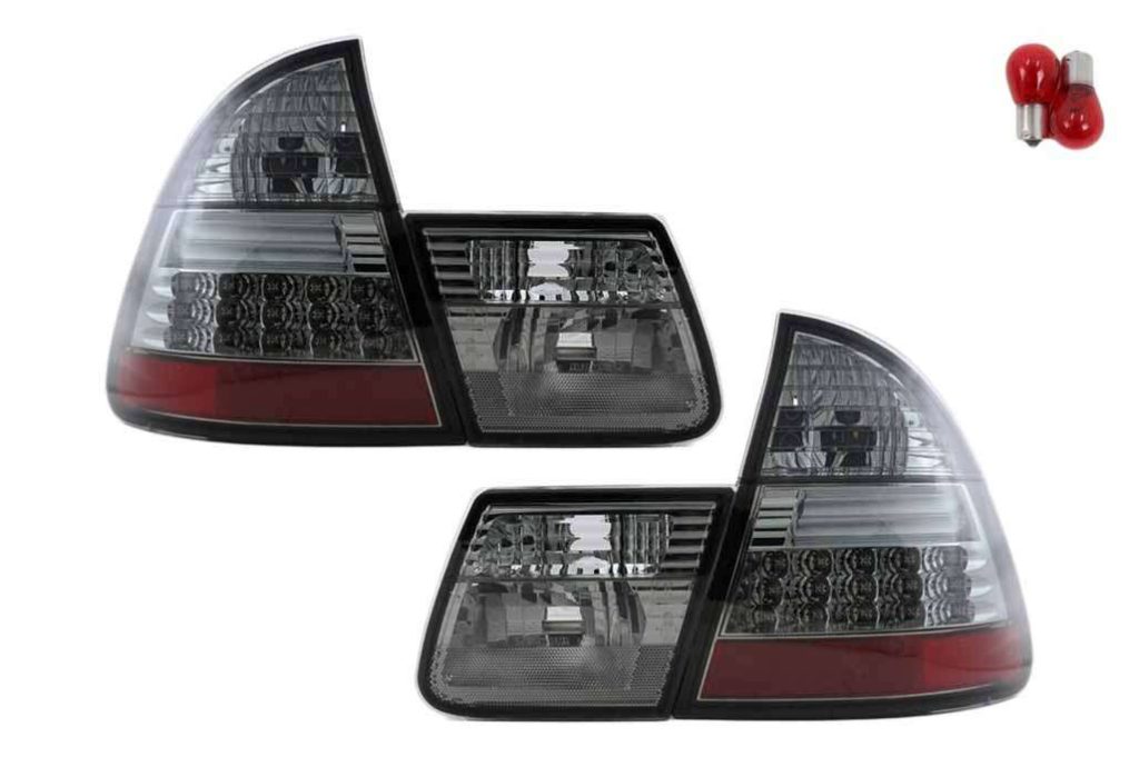 Βλησαρούλης Car Center - LED Taillights suitable for BMW 3 Series E46 Touring (1999-2005) Smoke