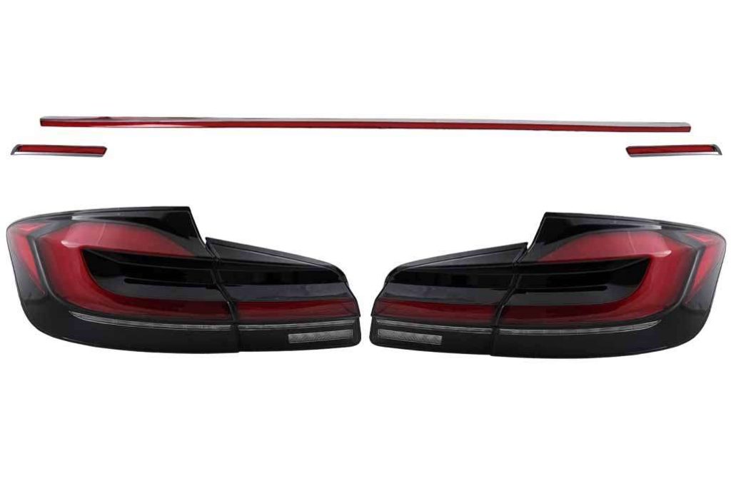 Βλησαρούλης Car Center - LED Taillights suitable for BMW 5 Series F10 (2011-2017) with Dynamic Sequential Turning Light Upgrade to LCI G30 Design