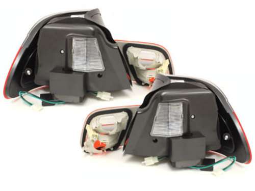 Βλησαρούλης Car Center - LED Taillights suitable for BMW E46 2D Cabrio (2000-2005) Red/Smoke