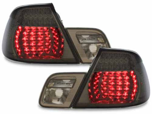 Βλησαρούλης Car Center - LED taillights suitable for BMW E46 cabrio 00-05 _ smoke