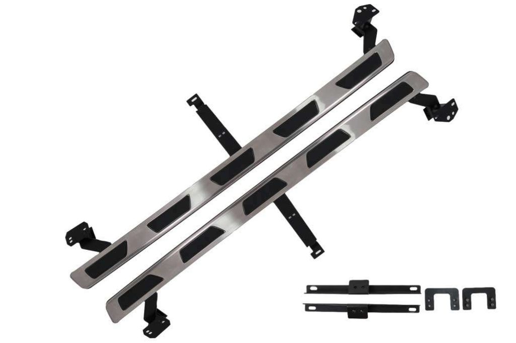 Βλησαρούλης Car Center - Running Boards Side Steps suitable for Audi Q7 4M (2016-2019) Off-Road SUV