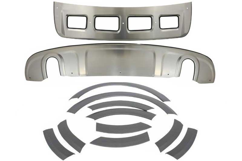 Βλησαρούλης Car Center - Skid Plates and Fender Flares Wheel Arch Extensions Trims Off Road suitable for AUDI Q5 8R (2008-2012)