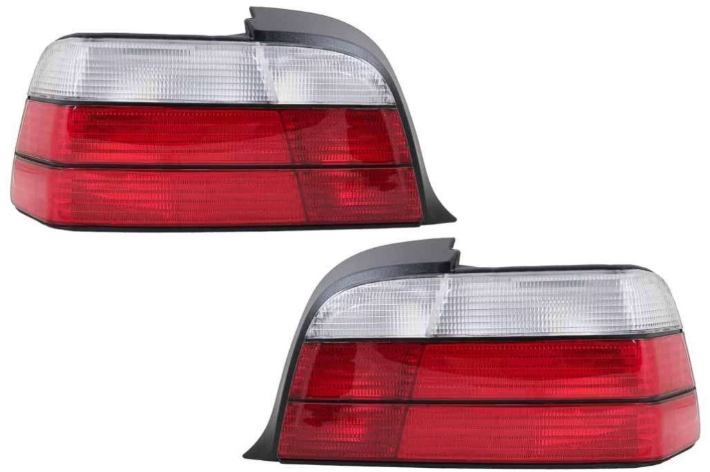 Βλησαρούλης Car Center - Taillights suitable for BMW 3 Series E36 Coupe Cabrio (1992 -1998) Red White