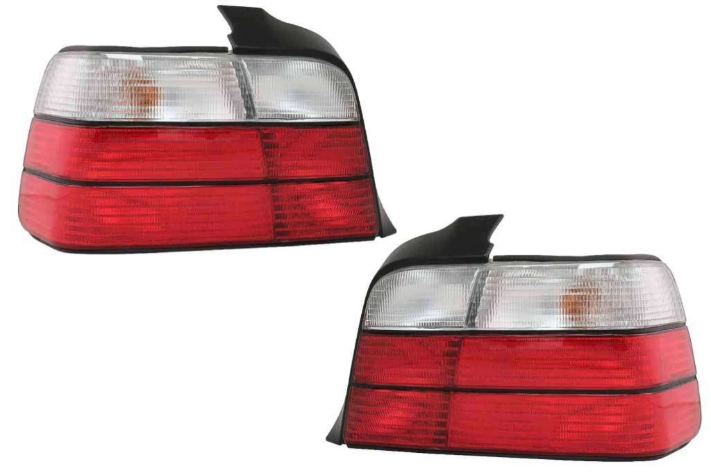 Βλησαρούλης Car Center - Taillights suitable for BMW 3 Series E36 Sedan (12.1990-1998) Red Clear