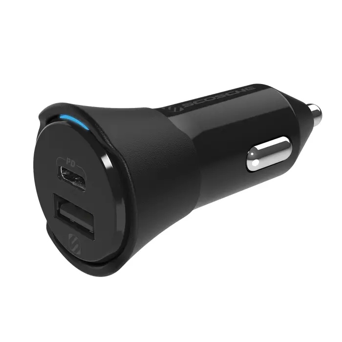 Βλησαρούλης Car Center - Scosche CPDCA32-SP Dual-Port USB-C & USB-A Car Charger-