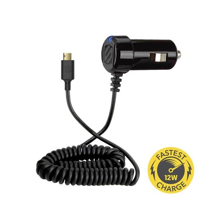 Βλησαρούλης Car Center - Scosche EZC12I Φορτιστής Αυτοκινήτου Micro USB-