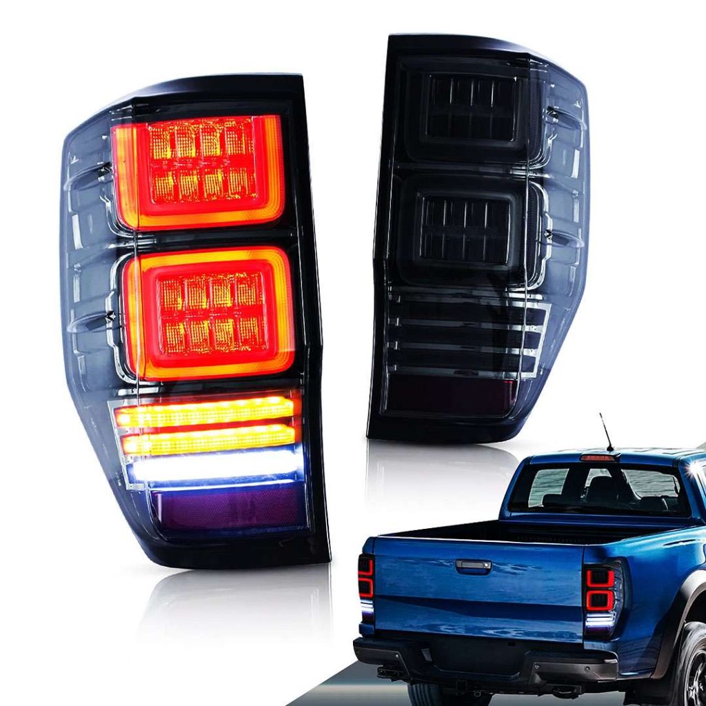 Βλησαρούλης Car Center - FORD RANGER T6 T7 T8 2012-2022 ΠΙΣΩ ΦΑΝΑΡΙΑ LED ΦΙΜΕ ΜΕ ΔΥΝΑΜΙΚΟ ΦΛΑΣ LEDEVO LD21FL111 2 ΤΜΧ