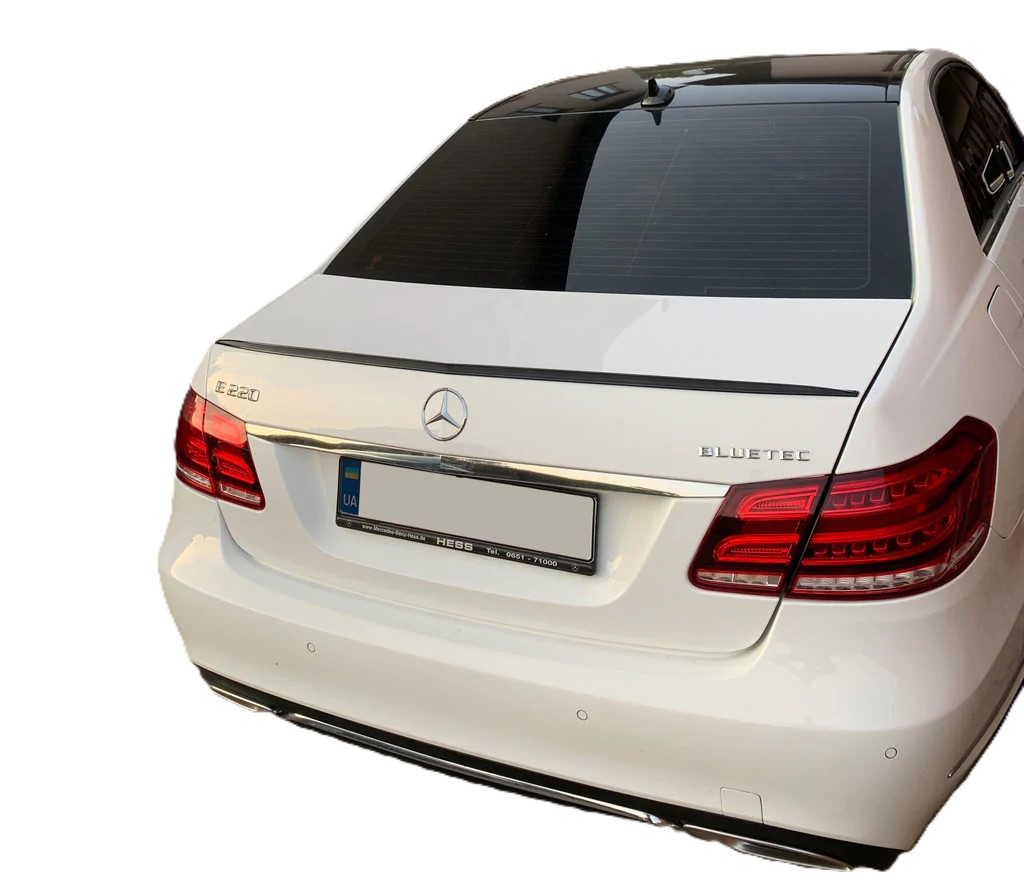 Βλησαρούλης Car Center - Αεροτομή Mercedes E W205 14-20 Piano Black Spoiler