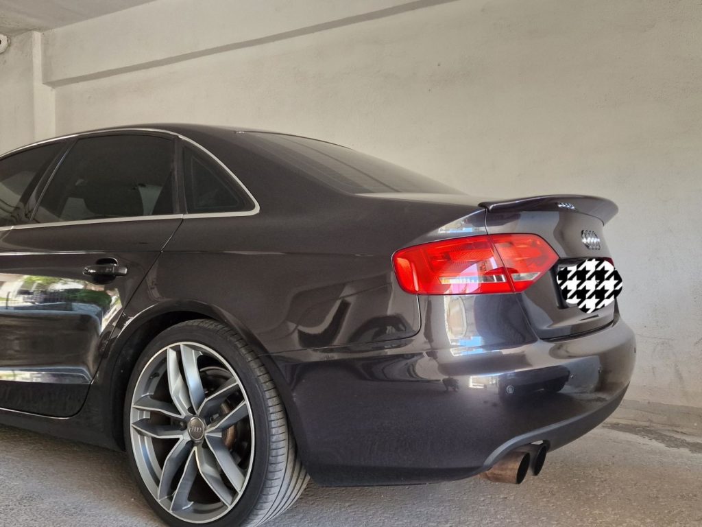 Βλησαρούλης Car Center - Αεροτομή Επικαθήμενη Audi A4 B8 (2008-2016) motordromedesign