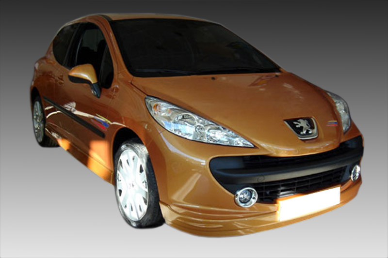 Βλησαρούλης Car Center - Εμπρός Σπόιλερ Peugeot 207 motordromedesign