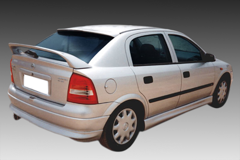 Βλησαρούλης Car Center - Πίσω Σπόιλερ Opel Astra G (1998-2004) motordromedesign
