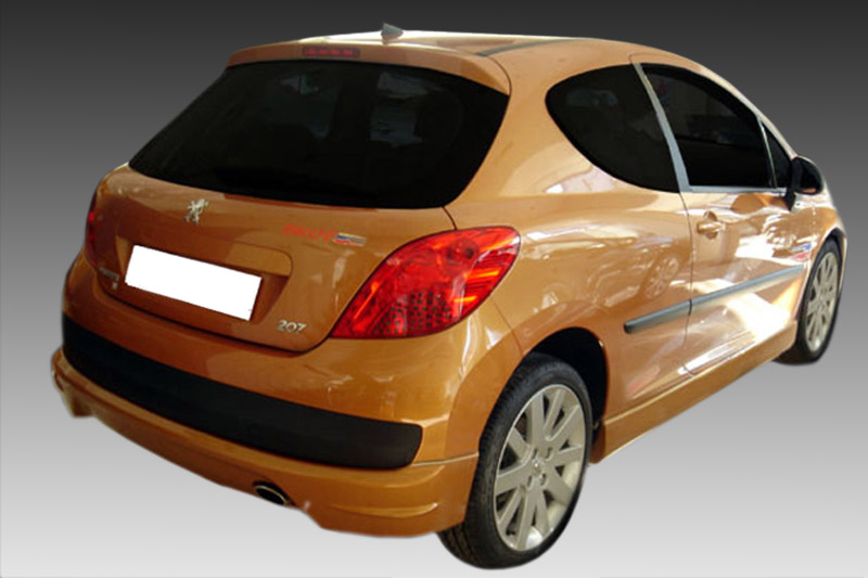 Βλησαρούλης Car Center - Πίσω Σπόιλερ Peugeot 207 motordromedesign