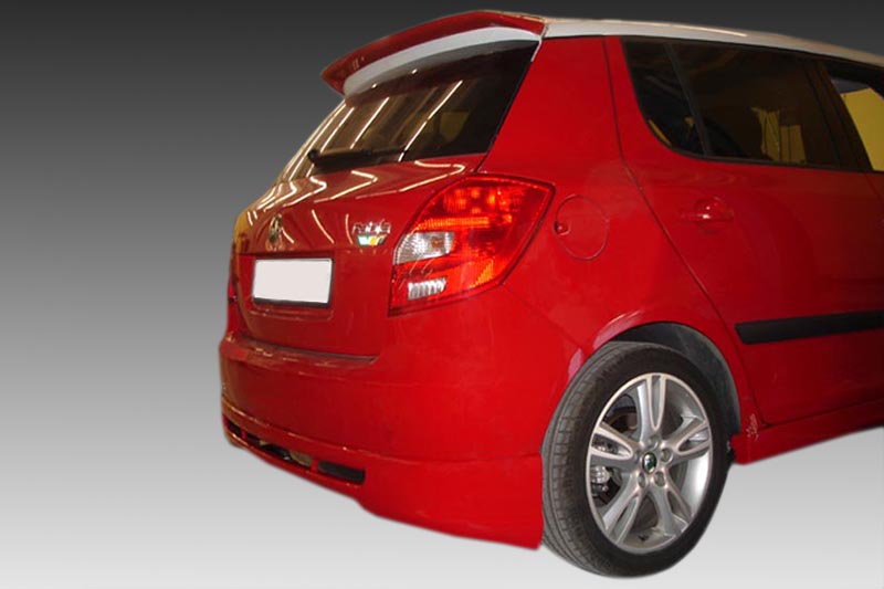 Βλησαρούλης Car Center - Πίσω Σπόιλερ Skoda Fabia Mk2 (2007-2010) motordromedesign