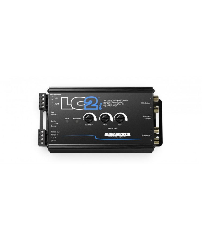Βλησαρούλης Car Center - AudioControl LC2i Μετατροπέας Line Out με AccuBASS 2 Καναλιών 400W RMS (Τεμάχιο)-
