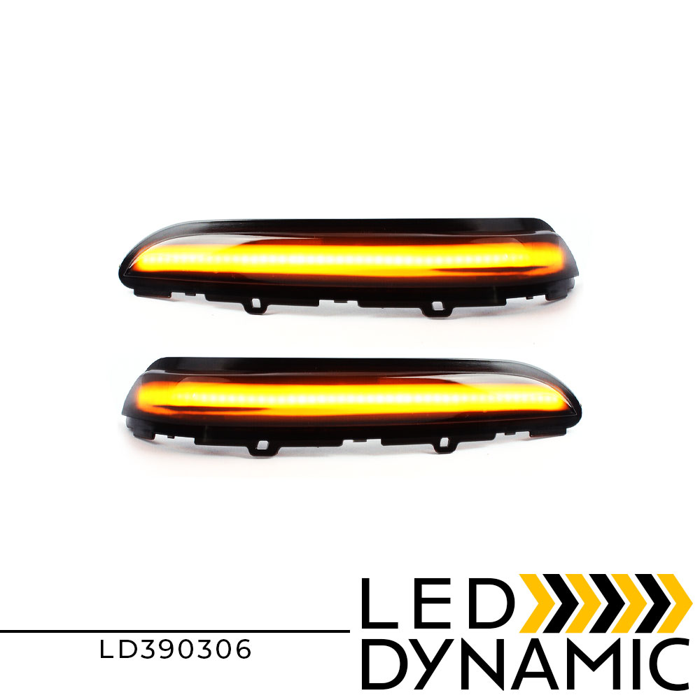 Βλησαρούλης Car Center - LEDEVO DYNAMIC LED ΦΛΑΣ ΚΑΘΡΕΠΤΩΝ ΦΙΜΕ PEUGEOT 208 2008 CITROEN C3 C4 OPEL CORSA F LD390306