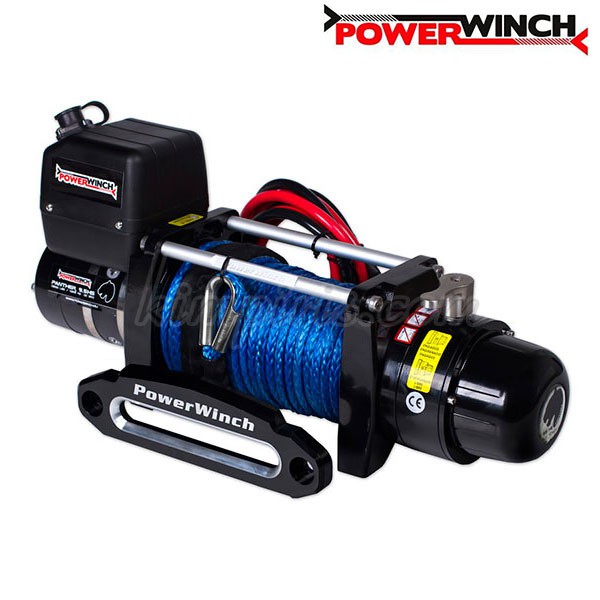 Βλησαρούλης Car Center - Εργάτης PowerWinch PW9.5 PANTHER HIGH SPEED SR – συνθετικό σχοινί 9,5 mm x 30 m.