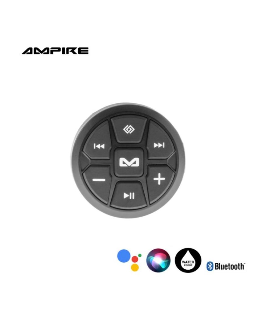Βλησαρούλης Car Center - Ampire PRC-2 Αδιάβροχο Τηλεχειριστήριο Bluetooth SIRI Μαύρο (Τεμάχιο)-
