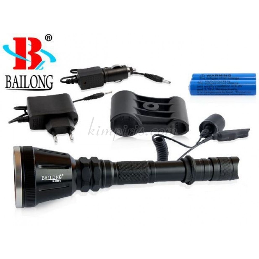 Βλησαρούλης Car Center - Φακός για κυνήγι BL-Q2888 με τρία φίλτρα