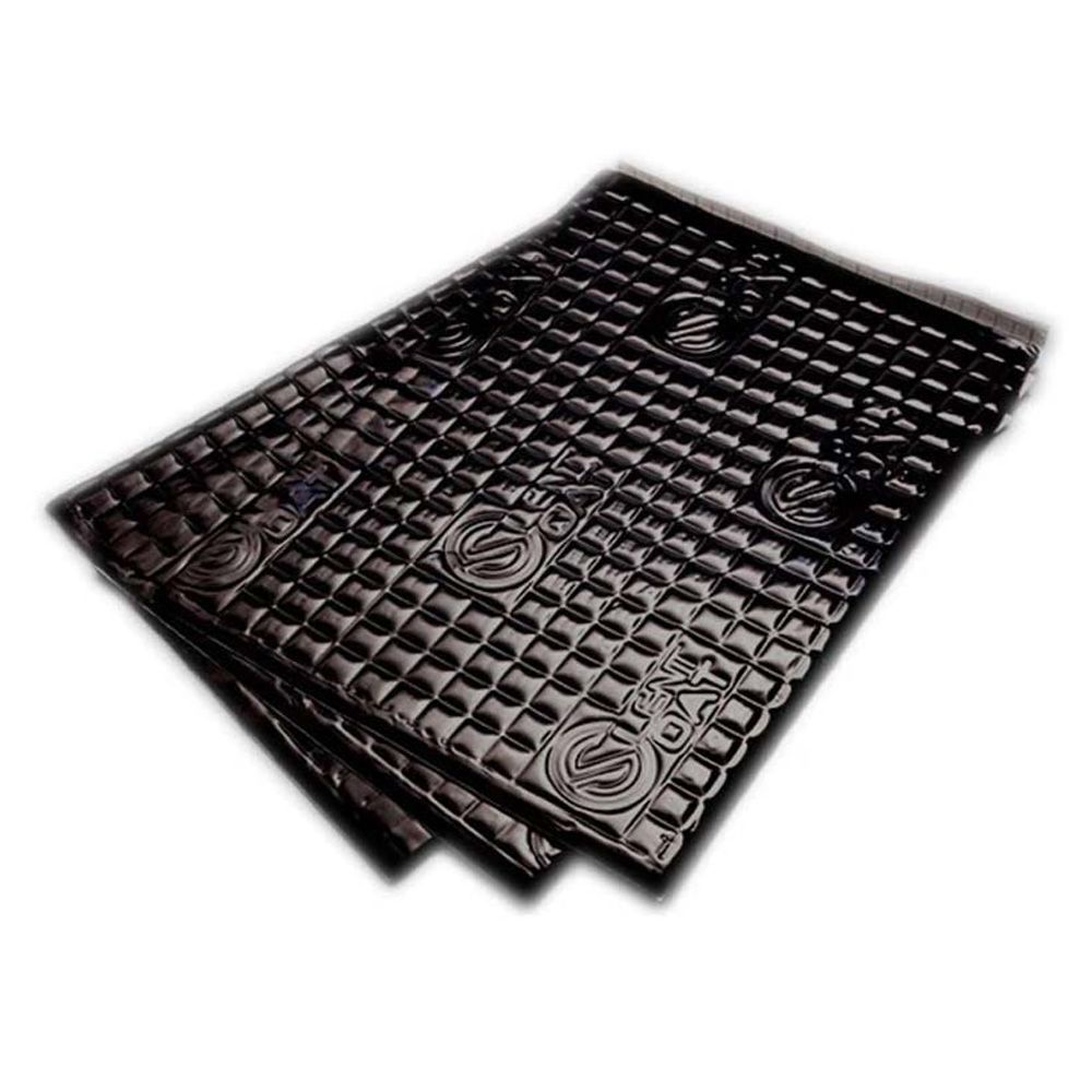 Βλησαρούλης Car Center - SILENT COAT Extra Mat Black Bulk Pack 4mm Σετ 23 φύλλα (Αντικραδασμικό Φύλλο Αυτοκινήτου 375x250mm)