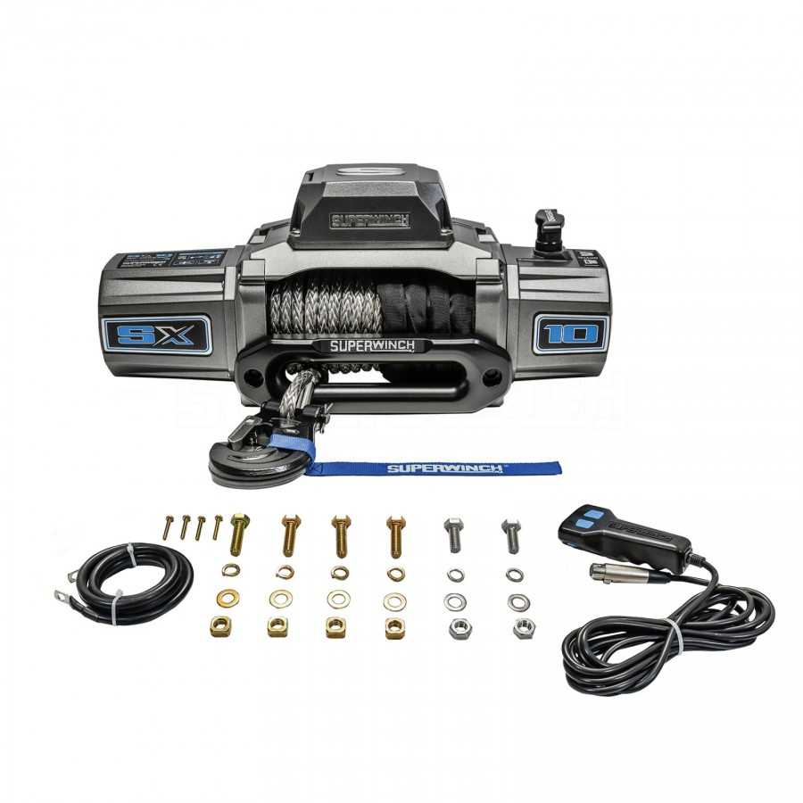 Βλησαρούλης Car Center - Superwinch SX12 12V DC Winch 12.000 lb/5.443 kg με ενσύρματο τηλεχειριστήριο