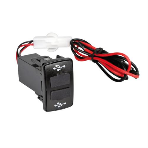 Βλησαρούλης Car Center - ΑΝΤΑΠΤΟΡΑΣ ΔΙΠΛΟΣ USB 12/24V 3A ΜΕ ΚΑΛΩΔΙΟ για SCANIA SERIES R/P/G 9/09+