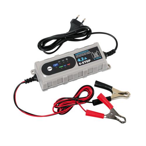 Βλησαρούλης Car Center - Φορτιστής Μπαταρίας AMPEROMATIC 6/12V 4,2A