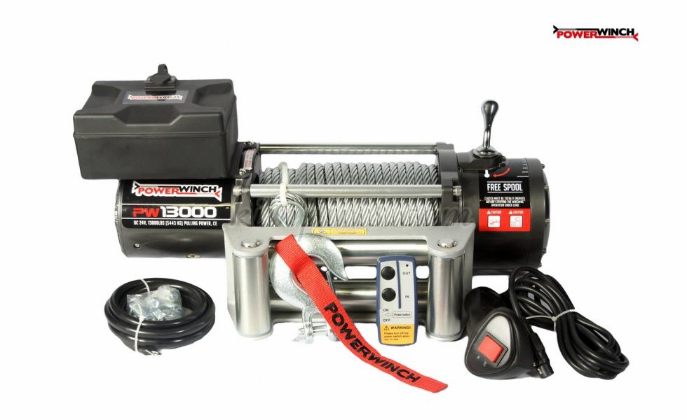Βλησαρούλης Car Center - Εργάτης PowerWinch PW13000 12V