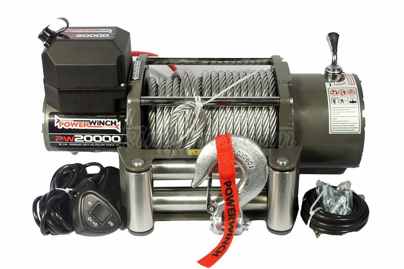 Βλησαρούλης Car Center - Εργάτης PowerWinch PW20000E 24V