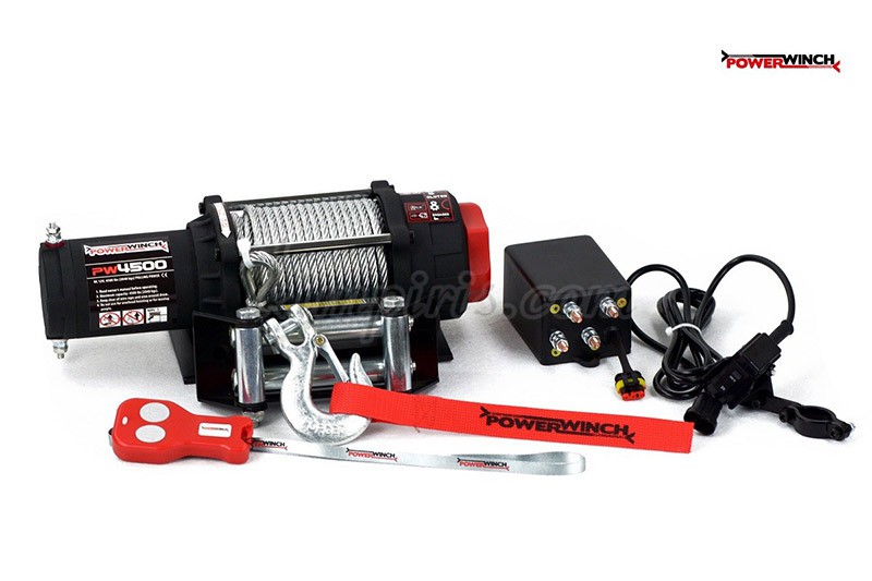 Βλησαρούλης Car Center - Εργάτης για ATV, UTV – PowerWinch PW4500