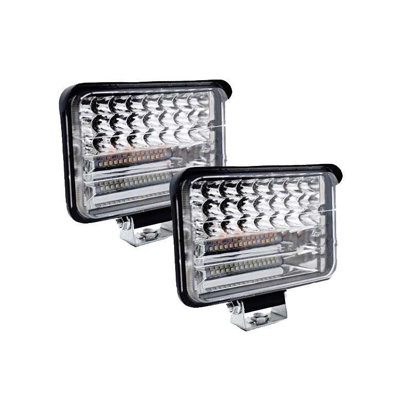 Βλησαρούλης Car Center - ΖΕΥΓΑΡΙ ΠΡΟΒΟΛΕΙΣ LED 12-24 Volt 108WATT ME ΔΥΟ ΣΚΑΛΕΣ