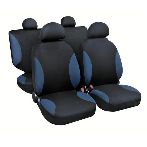 Βλησαρούλης Car Center - ΚΑΛΥΜΜΑΤΑ ΚΑΘΙΣΜΑΤΩΝ PALINURO SET 4ΤΕΜ. ΜΑΥΡΟ/ΜΠΛΕ