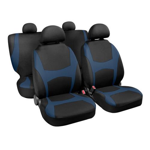 Βλησαρούλης Car Center - Καλύμματα Καθισμάτων CAPRI SET 4τεμ. Μαύρο/Μπλε